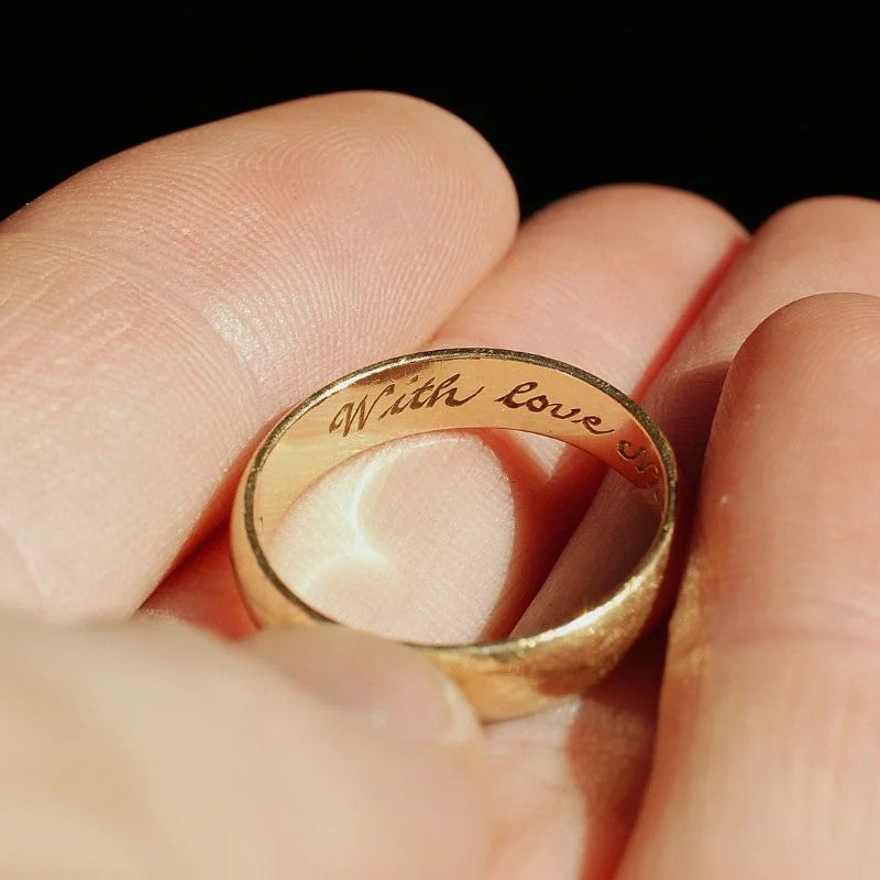 Adding a Personal Touch: Wedding Ring Engraving