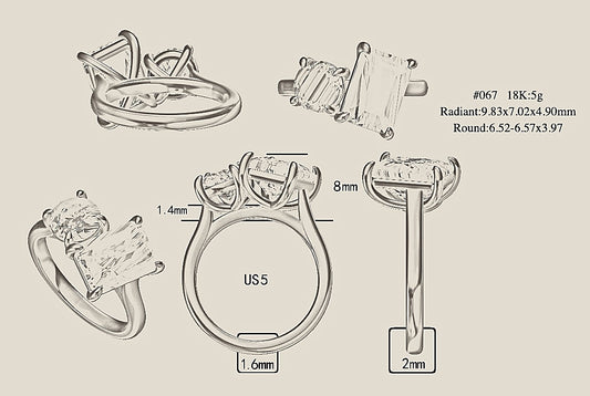 Toi et Moi: A Classic Two-Stone Ring