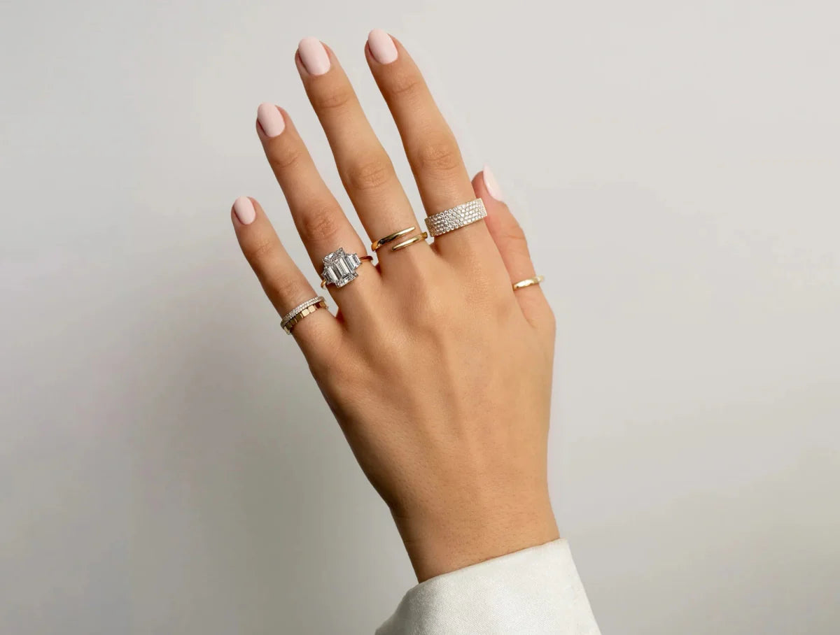Shop Lab Grown Diamond Rings Collection