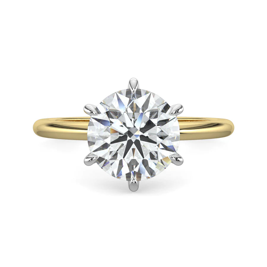 six prong engagement ring near perth - Chatoyer Diamond