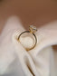 5ct Lab Marquise Solitaire Yellow Gold Engagement Ring