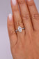 1.9ct Marquise Channel Set Pave Engagement Ring