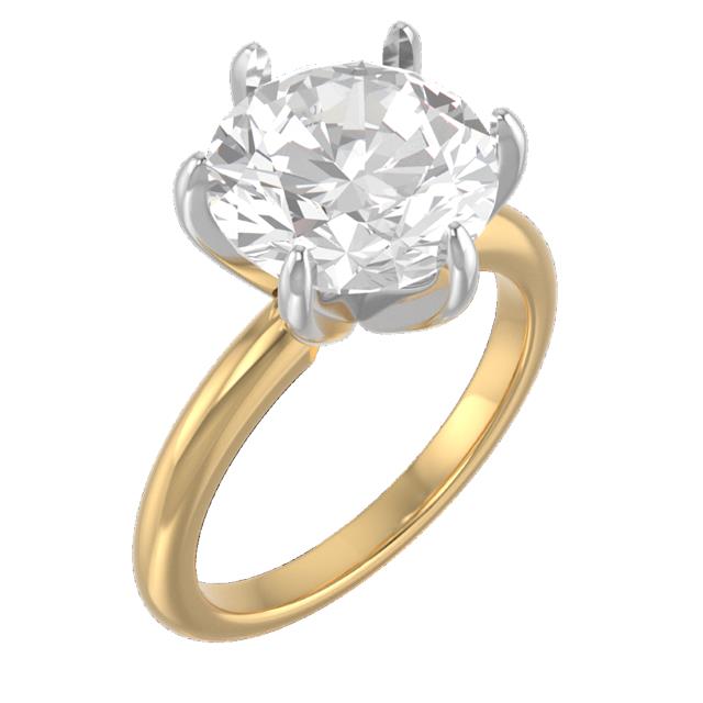 six prong engagement ring near perth - Chatoyer Diamond