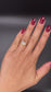 Lab Diamond East West Set Marquise Solitaire with Curve Band 14K Yellow Gold 1.5ct