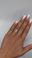 1.9ct Marquise Channel Set Pave Engagement Ring