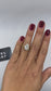 3 Carat Lab Diamond E VVS2 Oval Two Tone Hidden Pave & Hidden Halo Engagement Ring Custom Made to Order